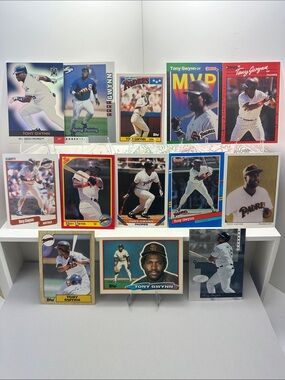 Tony Gwynn Padres Vintage Lot of 13
